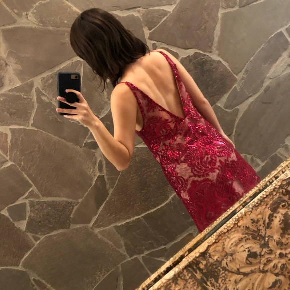 Pristine Night Shimmer Mini Dress by Free People - Picture 6 of 12